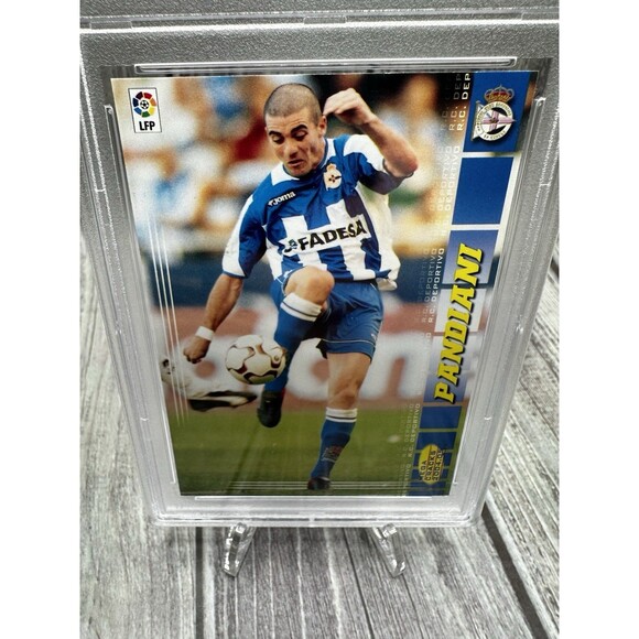 2004 PANINI SPORTS Walter PANDIANI MEGA CRACKS 107 PSA Nm 7 Deportivo La Coruña - Picture 3 of 10